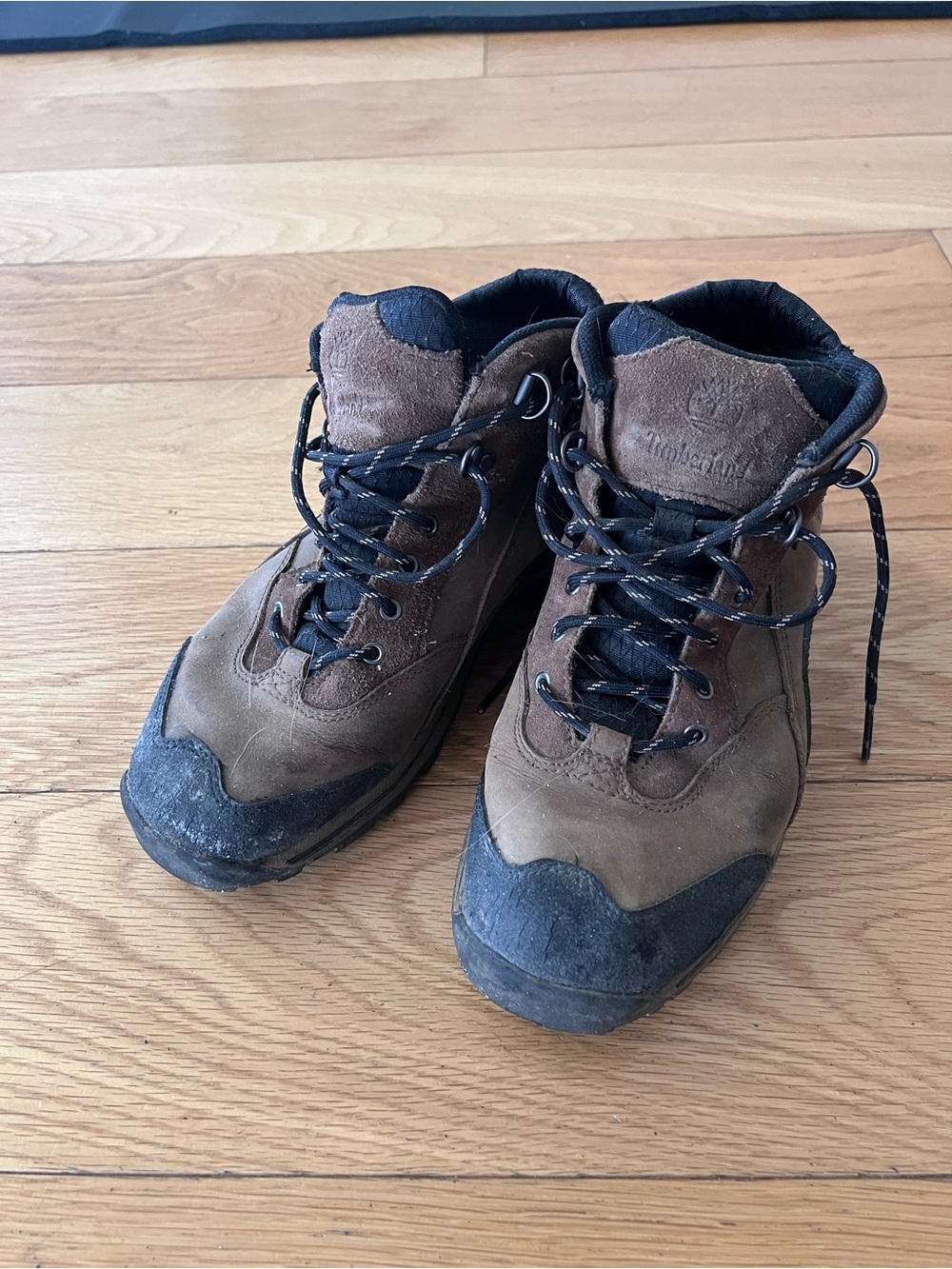 Timberland Brown Leather Hiking Boots